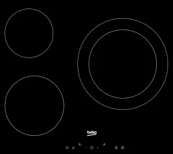 BEKO Table vitrocéramique 3 radiants HIC63402T