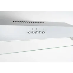 BELDEKO - Hotte Casquette / Visière RIVAGE 60 cm BLANC - 100W - 210 m3/h