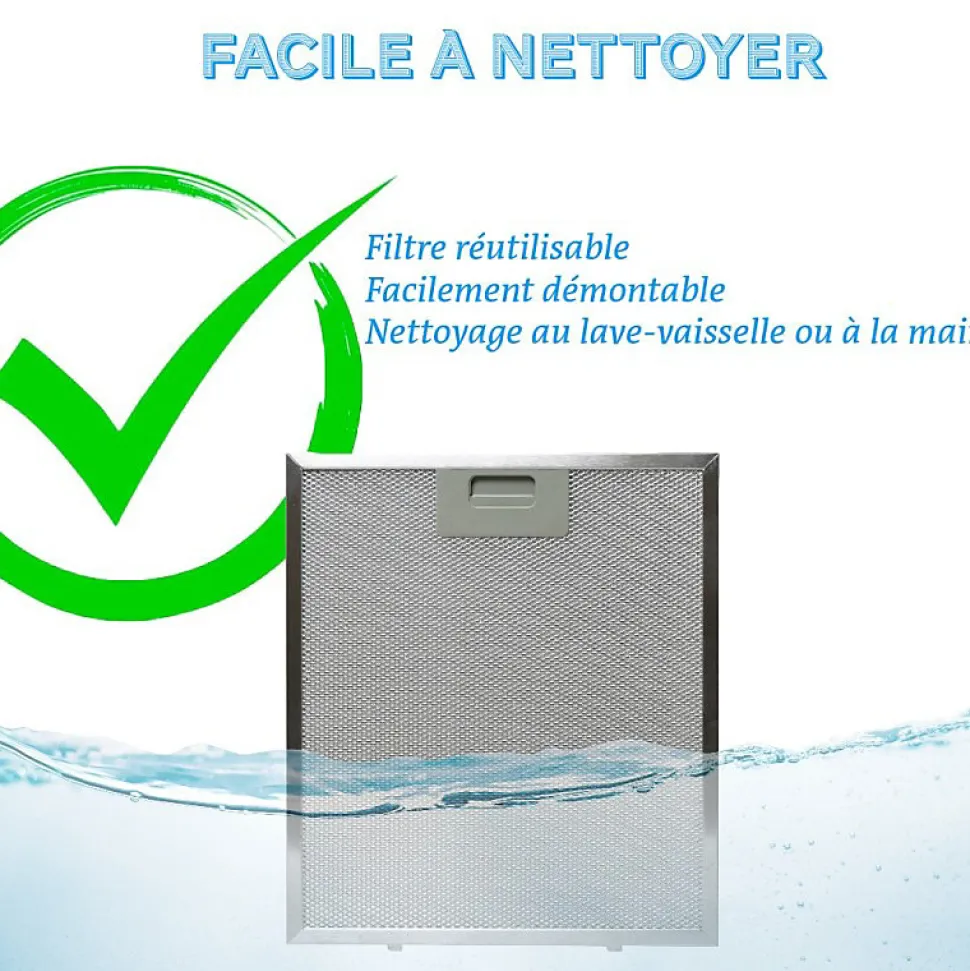 BELDEKO - Hotte Ilot APODIS - Blanc - 200W - 720 m3/H