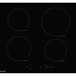 BELDEKO - Plaque De Cuisson Induction 4 zones Avec Minuterie, 7900W, 4 Boosters, verrou enfants