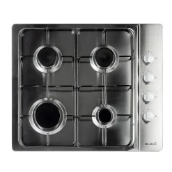 BELDEKO - Plaque De Cuisson 4 ZONES / INOX - 7500W - GAZ BOUTEILLE