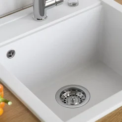 Bergström Évier Blanc 49 x 51 cm