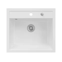 Bergström évier Blanc 56.5x51cm