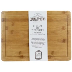 Billot planche à découper bambou 39x28 cm