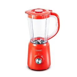 Blender 1.5l Avec 2 Lames Inox B5turbo Rouge Kitchencook