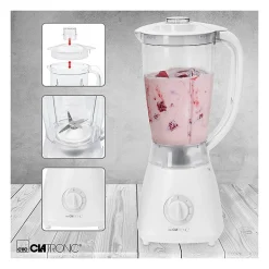 Blender Mixeur universel 1,5L 500W Clatronic UM 3470 Blanc