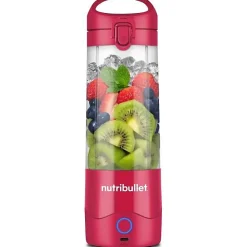 Blender portable NutriBullet - NBP003MA - 70 W - 0,475 L - Magenta - 1 bouteille incluse
