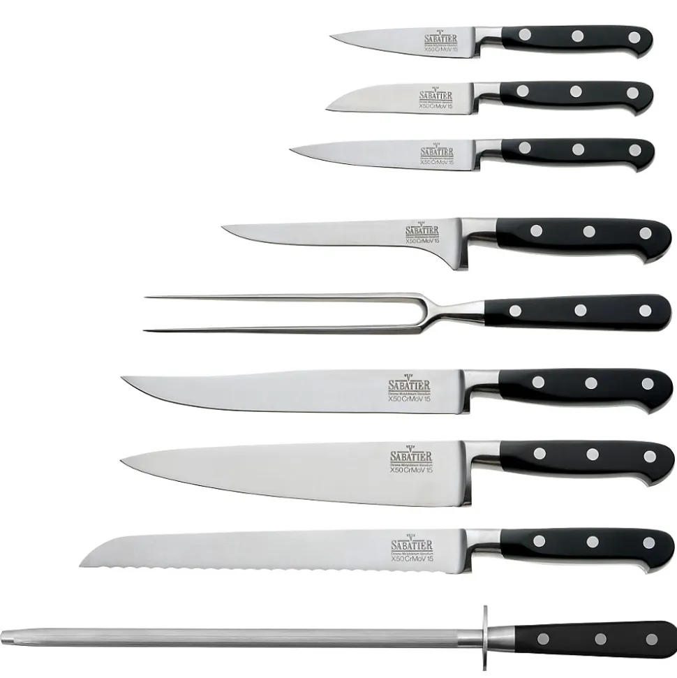 Bloc 9 couteaux de cuisine - V Sabatier Life par Richardson Sheffield