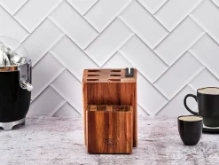 Bloc couteaux avec aiguiseur intégré LOVIISA