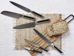 Bloc couteaux de cuisine et couteaux à steak LOKI LOVIISA - 14 pièces