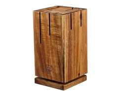 Bloc couteaux rotatif SKAGEN - Bois