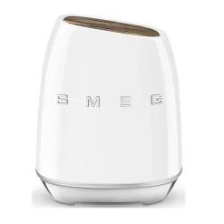 Bloc de 6 couteaux blanc Smeg KBSF02WH