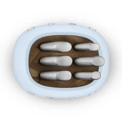 Bloc de 6 couteaux bleu Smeg KBSF02PB