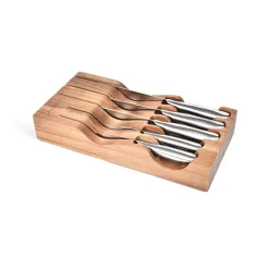 Bloc de 5 couteaux inox Jean Dubost BS288520X00232 storage