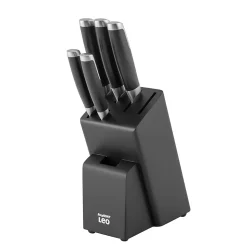 Bloc de 5 couteaux lames inox Berghoff 3950358 leo - graphite