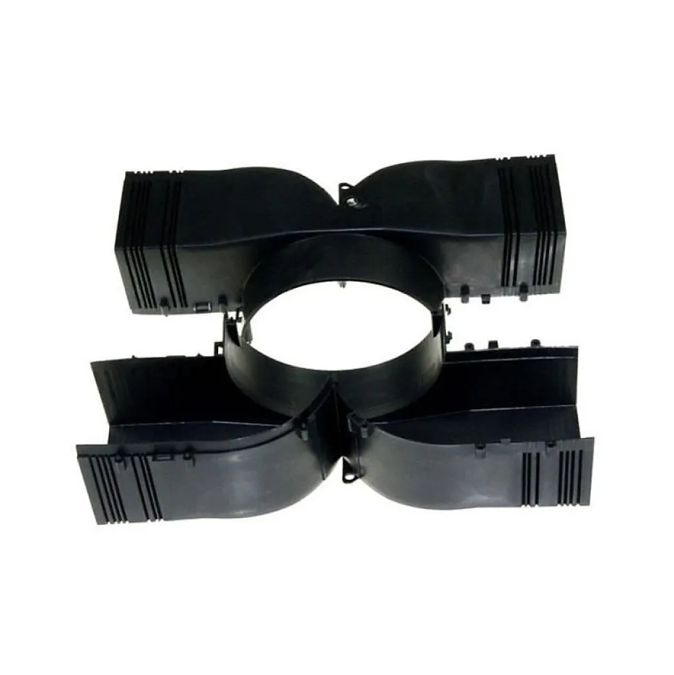 Boitier de sortie d'air 49016340 pour Hotte CANDY, ROSIERES