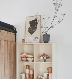 Bol blanc en porcelaine L18xH7cm