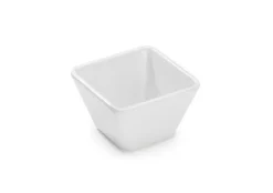 Bol Carré Blanc à Sauce en Mélamine 7 à 30 cm - Pujadas - Blanc - l30- L0.1- P30- h4- Mélaminé