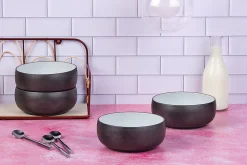 Bol GOURMET 15cm - 4 pièces - Onyx