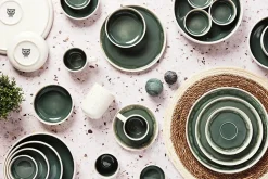 Bol OXYGEN 9cm - 6 pièces - Vert de gris