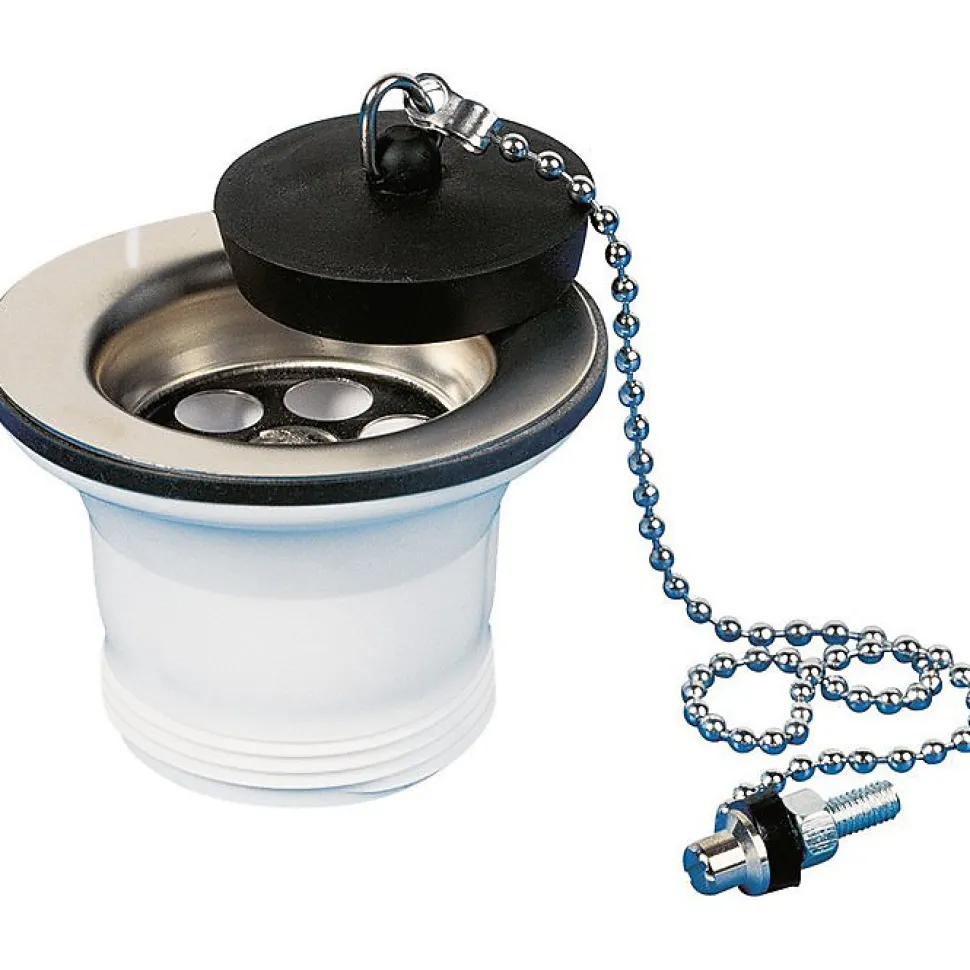 Bonde à bouchon plastique - Valentin