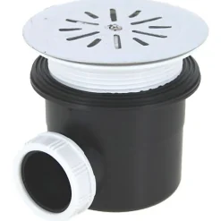 Bonde de receveur D90 + marguerite inox D115 - GARIS - P01-BD90M