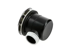 Bonde receveur D60mm + champignon D90mm en ABS sortie horizontale - GARIS - P01-BD60C