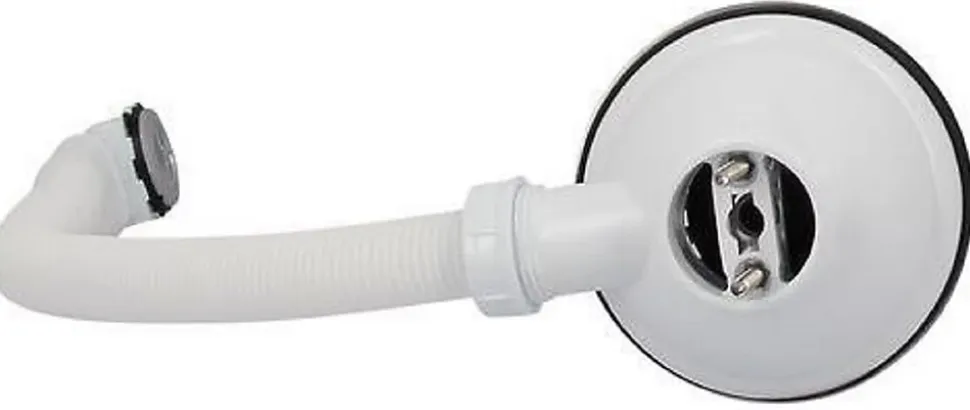 Bonde évier - Avec trop plein - Commande automatique rotative