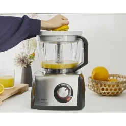 BOSCH - MC812M844 - Robot multifonction - 1250W - Inox + Noir