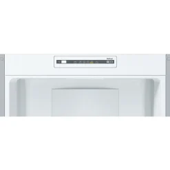 BOSCH KGN36NLEA - Réfrigérateur congélateur bas - 302L (215L + 87L) - Froid NoFrost multiairflow - L 60 x H186cm - Portes inox
