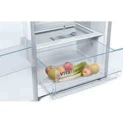 BOSCH KSV36VLEP - Réfrigérateur 1 porte - 346 L - Froid brassé - L 60 x H 186 cm - Inox côtés silver