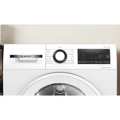 BOSCH Sèche-linge 60 cm 9 kg avec pompe à chaleur - départ différé 24 h affichage temps restant WQG1420DFR