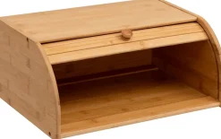 Boîte à Pain en Bambou Naturel pour Cuisine