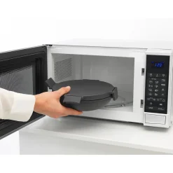 Boîte à repas ronde Brabantia Make & Take gris foncé