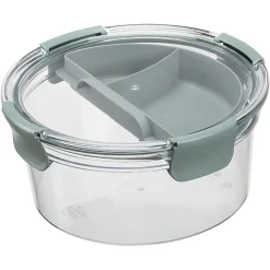 Boîte à repas ronde Résistante en Tritan 1,4 litres - Vert