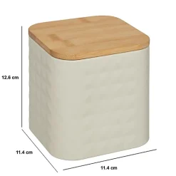 Boîte de conservation Sensia en métal 1,2L - Beige- 5five