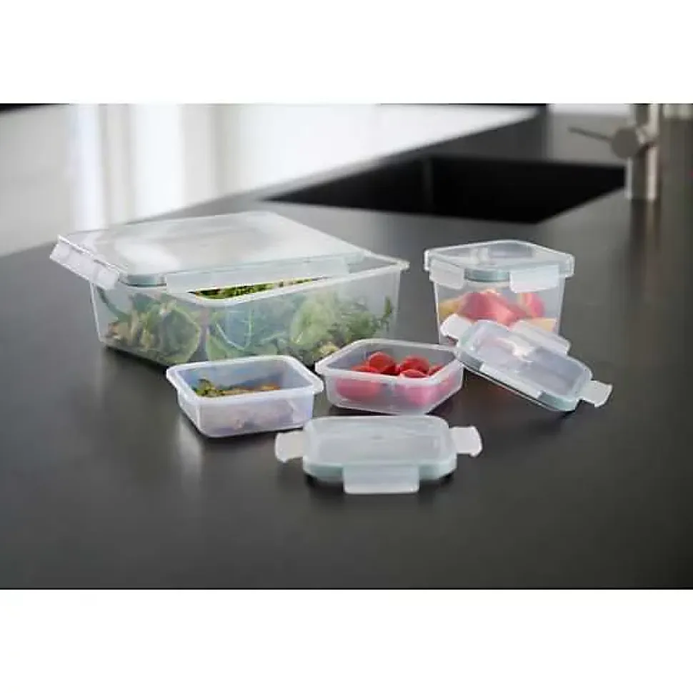 Boîte Hermétique Alimentaire carrée de 190 ml à 5,2 litres - 5,2 Litres