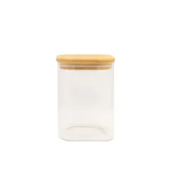Boîte rectangulaire en verre avec couvercle hermétique 1,2 L