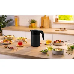Bouilloire - BOSCH - TWK2M163 MyMoment - Noire Mate - indicateur de tasses - niveau d'eau visible au niveau de la poignée