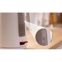 Bouilloire - BOSCH - TWK2M161 MyMoment - Blanche Mate - indicateur de tasses - niveau d'eau visible