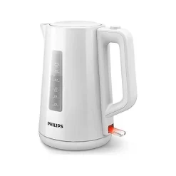 Bouilloire - PHILIPS - Daily HD9318/00 - 1,7L - Couvercle à ressort - Tamis filtre calcaire - Blanche