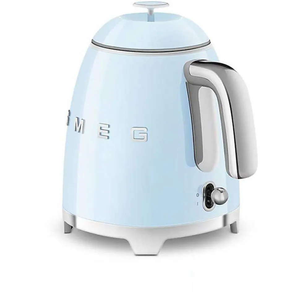 Bouilloire - SMEG - KLF05PBEU - 0.8L - Bleu azur - Compacte et anti-calcaire