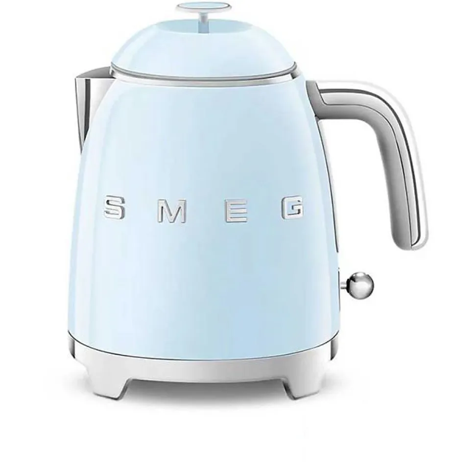Bouilloire - SMEG - KLF05PBEU - 0.8L - Bleu azur - Compacte et anti-calcaire