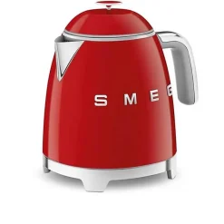 Bouilloire - SMEG - KLF05RDEU - 0,8 Litres - 1400 Watt - Rouge - Anti-calcaire et Maintien au chaud