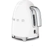 Bouilloire - SMEG - KLF03WHEU - 1,7 L - 2400W - Acier inox vernis - Blanc