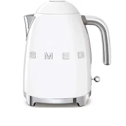Bouilloire - SMEG - KLF03WHEU - 1,7 L - 2400W - Acier inox vernis - Blanc