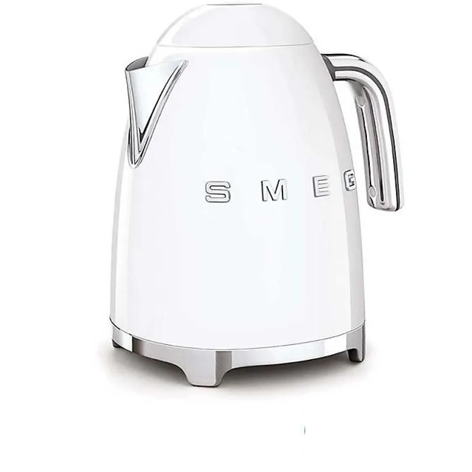 Bouilloire - SMEG - KLF03WHEU - 1,7 L - 2400W - Acier inox vernis - Blanc