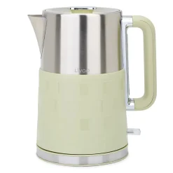 Bouilloire acier inoxydable DOD204 Livoo 1,7L, 2200W Indicateur de niveau d'eau, Protection contre la surchauffe