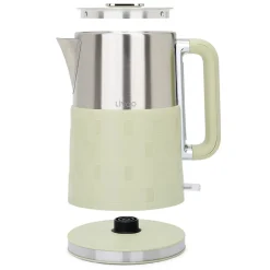 Bouilloire acier inoxydable DOD204 Livoo 1,7L, 2200W Indicateur de niveau d'eau, Protection contre la surchauffe