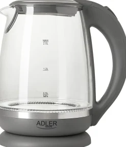 Bouilloire Aigle 2L verre et inox 2200W